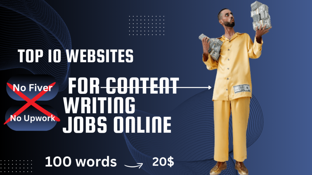 Top 10 Websites for Content Writing Jobs Online Earning